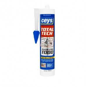 Ceys Adhesivo Sellador Blanco 290ml para Superficies Húmedas