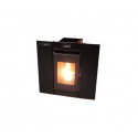 Estufa Insertable Pellets 8 KW, 13kg depósito, calienta 70m²