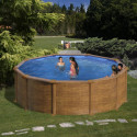 Piscina Redonda Madera Ø460x132cm - Incluye Accesorios