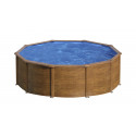 Piscina Redonda Madera Pacific Ø460x120cm con Accesorios