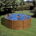 Piscina Redonda Acero Madera Ø350 x 120 cm - Gre Pacific
