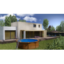Piscina Redonda Acero Madera Ø350 x 120 cm - Gre Pacific