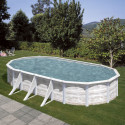 Piscina de Acero Ovalada Finlandia 730x375x120cm - Gre