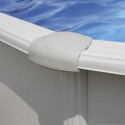 Piscina ATLANTIS ovalada 500x300x132cm con equipamiento completo