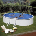 Piscina FIDJI ovalada 500x300x120 cm - Resistente y fácil de instalar