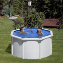 Piscina redonda FIDJI Ø240 cm con kit completo de instalación