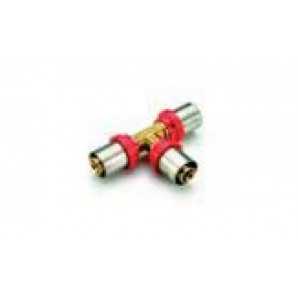 Conector TE Multicapa 16mm para plomería