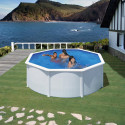 Piscina Acero Blanco Fidji Ø350x120 cm con kit completo