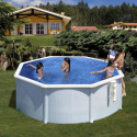 Piscina Acero Blanco Fidji Ø300x120cm con Accesorios