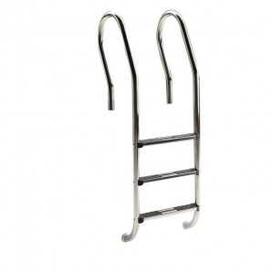Escalera Mod. Mixto 3 Peldaños Piscina AISI 316