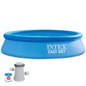 Piscina Easy Set 244cm con depuradora y tecnología avanzada