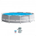 Piscina Redonda Prism Intex 305cm, 4.485L, Depuradora Incluida