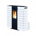 Estufa pellets Pyreias 7Kw, calefacción eficiente y moderna