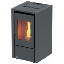 Estufa de Aire 6,4 kW Gris - Calefacción Eficiente