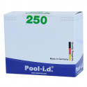 Pastillas DPD nº3 para Pooltester. Envase de 250 unidades.