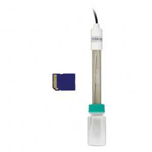 pH-metro PCE-228-Kit con pantalla LCD y accesorios