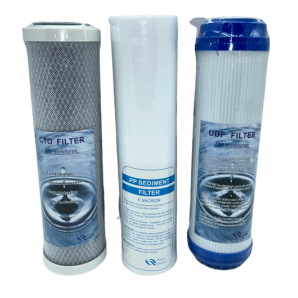 Kit 3 Cartuchos de Ósmosis Inversa Perla - Recambios
