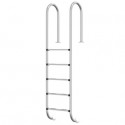 Escalera 5 Peldaños Acero Inoxidable AISI 304