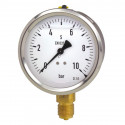 Manómetro 0-10Kg con rosca 1/4" Gas