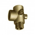 Racor largo de 5 vías 1" en latón premium