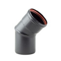 Codo 45º Tubo Acero Vitrificado 80mm