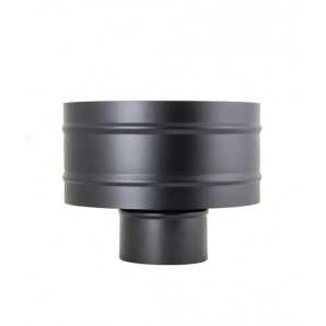 Deflector Antiretorno Inoxidable Negro Mate