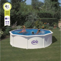 Piscina Acero Blanco Fidji Redonda 460x120cm - Gre