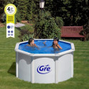 Piscina Acero Blanco Fidji Redonda 300 X 120cm
