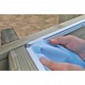 Piscina de madera LEMON rectangular 375 x 200 x 68 cm