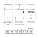 Bomba de Calor ACS HAIER HP110M5 110L, eficiencia A+.