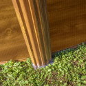 Piscina Ovalada Madera 730x375x120cm - Completo Kit Incluido