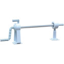 Enrollador telescópico para piscina elevada de hasta 6,5m de ancho con tubo de 32mm