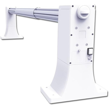 Enrollador motorizado. Extensible para Piscinas Desde 3,40 hasta 6,50 Metros de Ancho con Tubo de 100mm de Ø