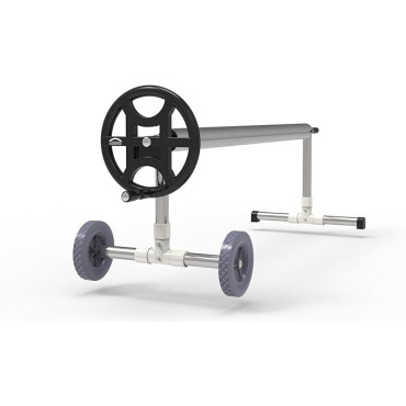 Enrollador de Cubierta de Piscina Basic. Ajustable hasta 4,2m con Tubo de 80mm