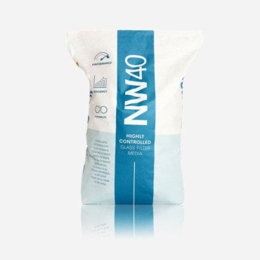 Vidrio filtrante NW40 ENVASE 20 KG