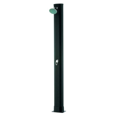 Ducha Solar Recta PVC 40L - Agua Caliente Exterior
