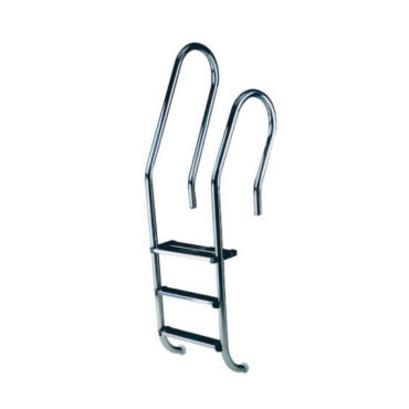Escalera Mixto Asimétrico 4 Peldaños AISI 316