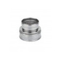 Adaptador 80mm Simple a Doble Pared