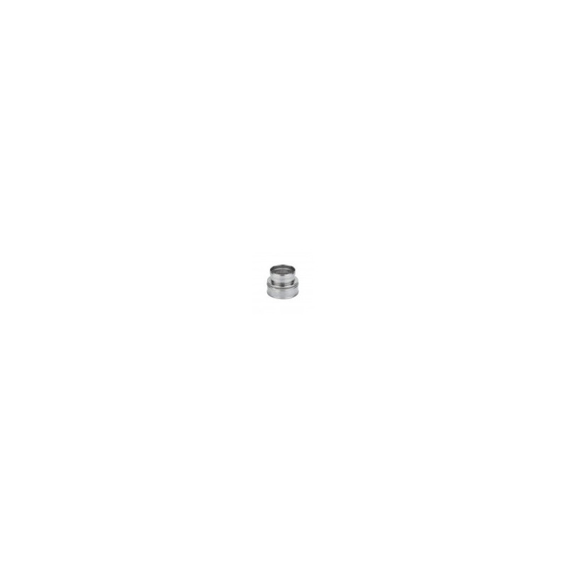 Adaptador 80mm Simple a Doble Pared