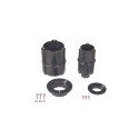 Anclaje Ducha Para Piscina En PVC  - Diámetro 63 mm.