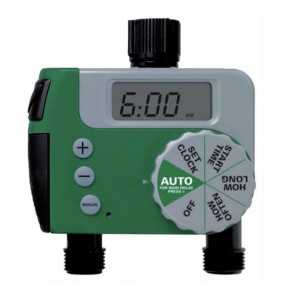 Programador digital doble Buddy-II con pantalla y dial