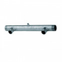 Colector 2" x2 tomas 1¼ para presión, acero soldado