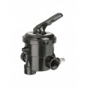 Válvula Selectora 6 Vías 1-1/2" Var 3 ABS Acoplamiento