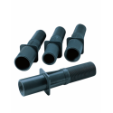 Pasamuros PVC 1½" para boquilla piscina, conexión interior
