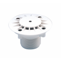 Boquilla regulable ABS, rosca exterior 2", diámetro 50 mm