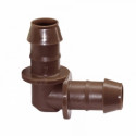 Codo arponado 17 mm para tubería Rain Bird, fácil instalación