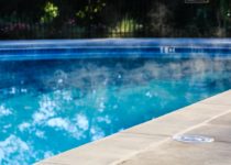 climatizacion de piscina privada al aire libre