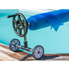 Enrollador cubierta de piscina
