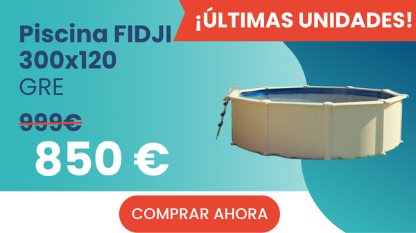 PISCINA FIDJI D. 300 X 120 CM