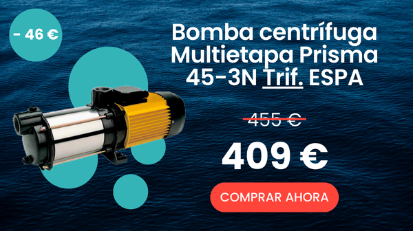 Bomba Centrífuga Multietapa Prisma 45-3N - Trifásica 1,5cv - ESPA